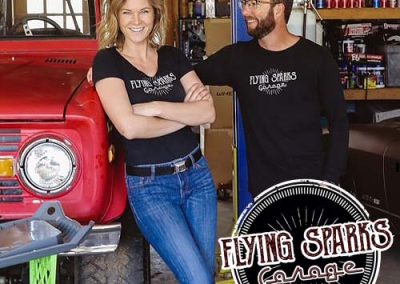 Flying Sparks Garage - Aaron and Emily Reeves